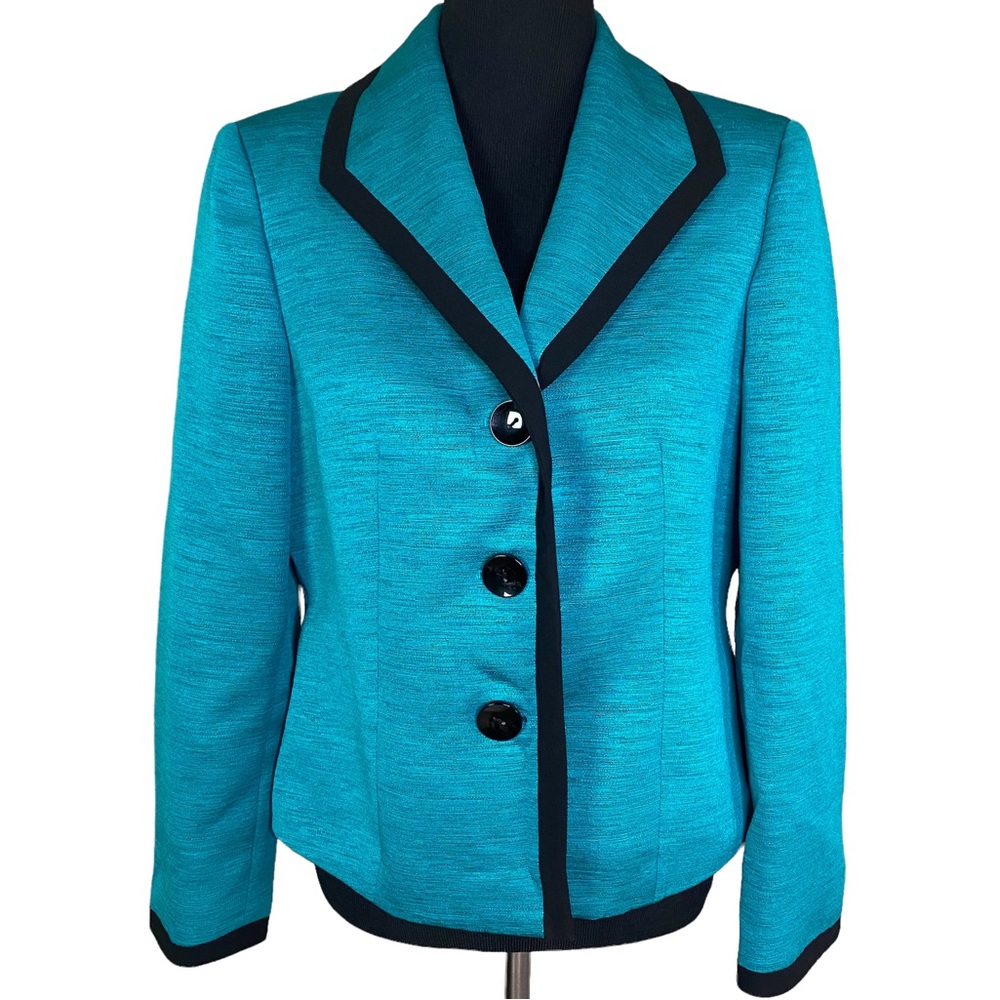 Vintage Jacket 12 Green Black - Picture 1 of 4